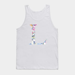 Gaudi Barcelona Mosaic Initial L Tank Top